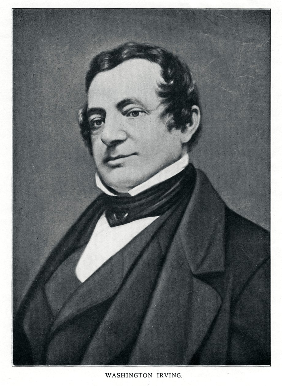 Washington Irving, yhdysvaltalainen kirjailija, 1900-luku tekijältä Unbekannt