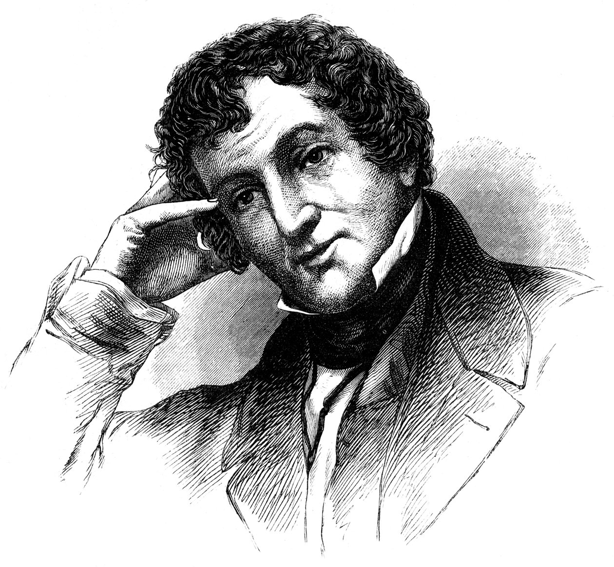 Washington Irving, yhdysvaltalainen kirjailija, 1880 tekijältä Unbekannt