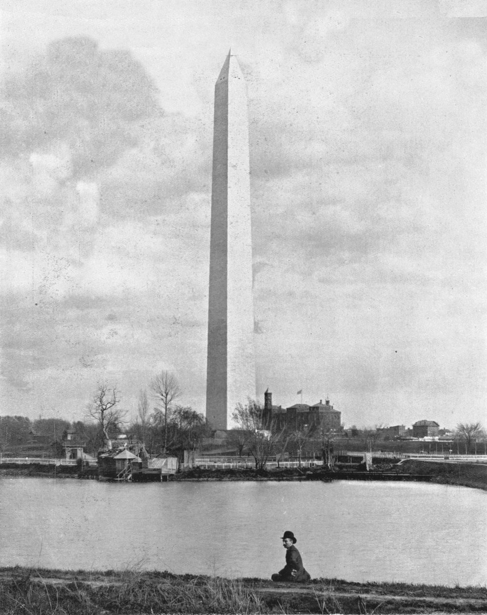 Washington Monument, Washington DC, USA, c1900. tekijältä Unbekannt