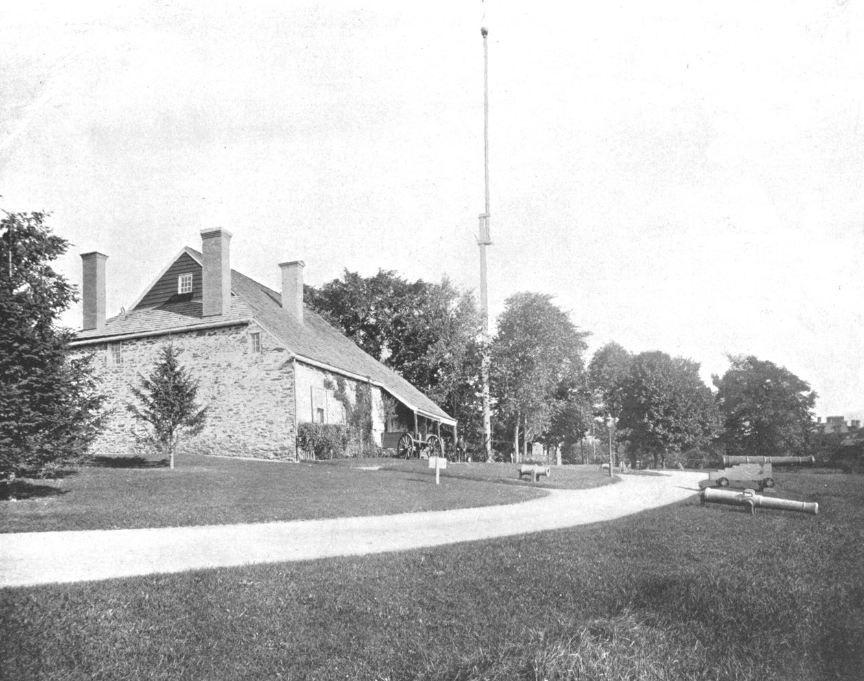 Washingtonin päämaja, Newburgh, New Yorkin osavaltio, USA, n. 1900. tekijältä Unbekannt