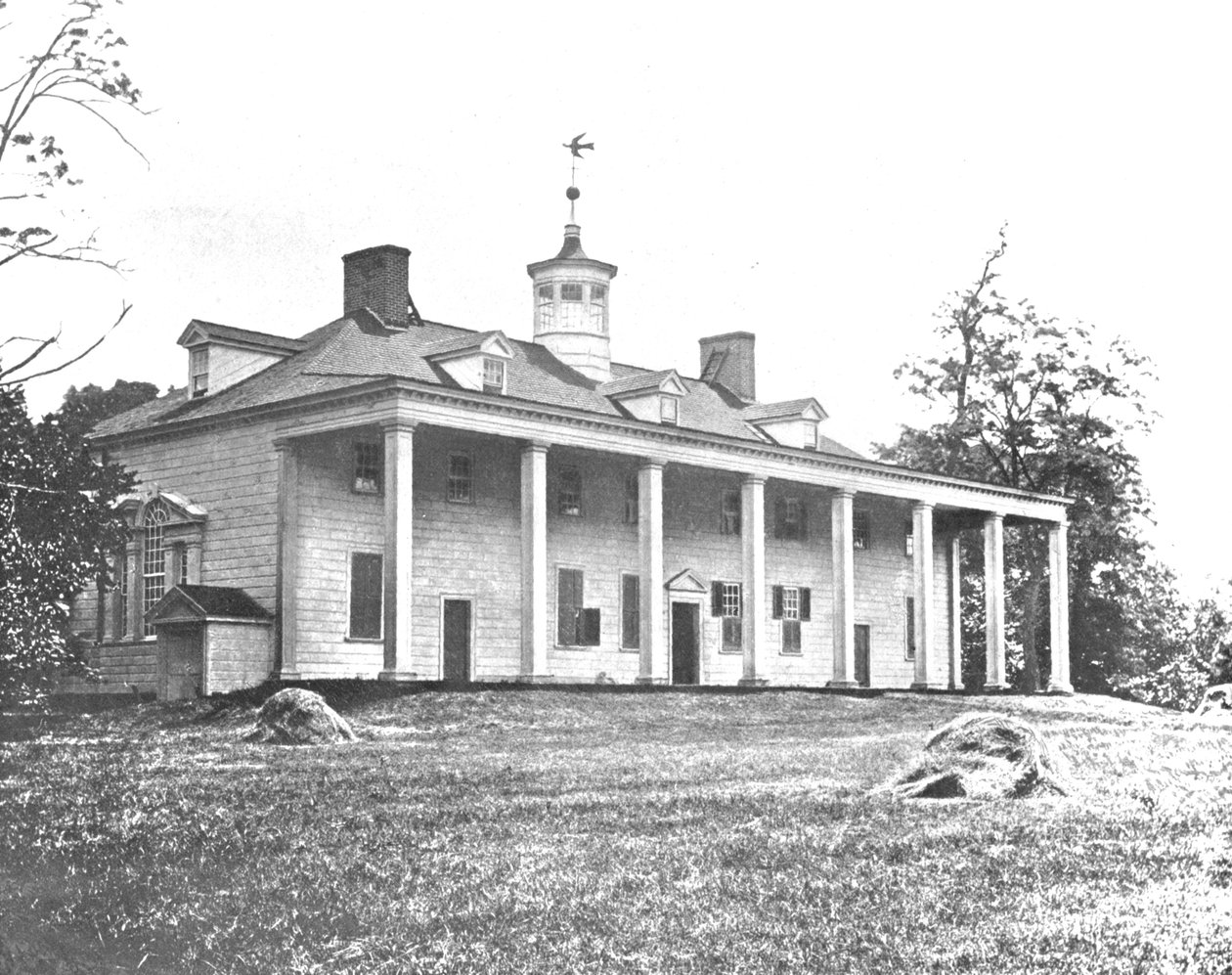 Washingtonin koti, Mount Vernon, Virginia, USA, 1900. tekijältä Unbekannt