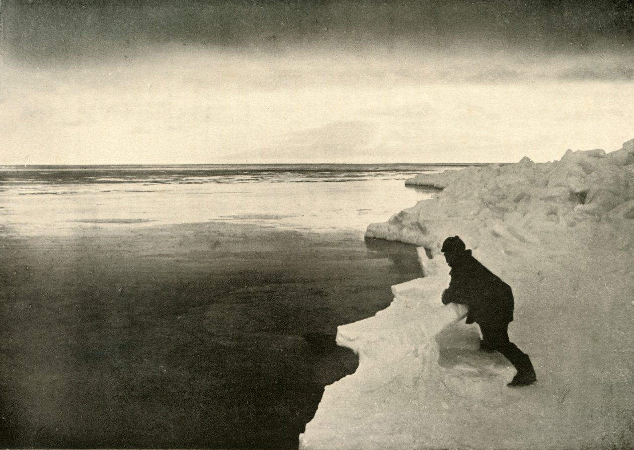 Hylkeiden katselu jääreunassa, c1908, 1909. tekijältä Unbekannt