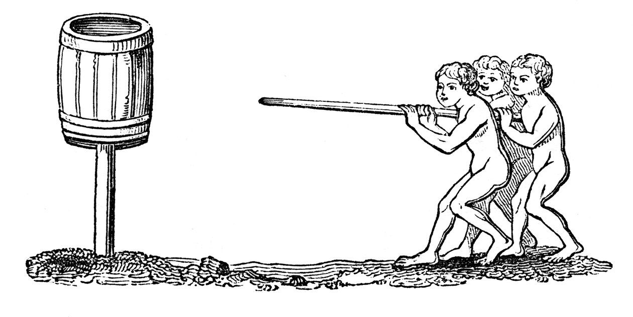 Water-Tub Quintain, 1344, 1833 tekijältä Unbekannt