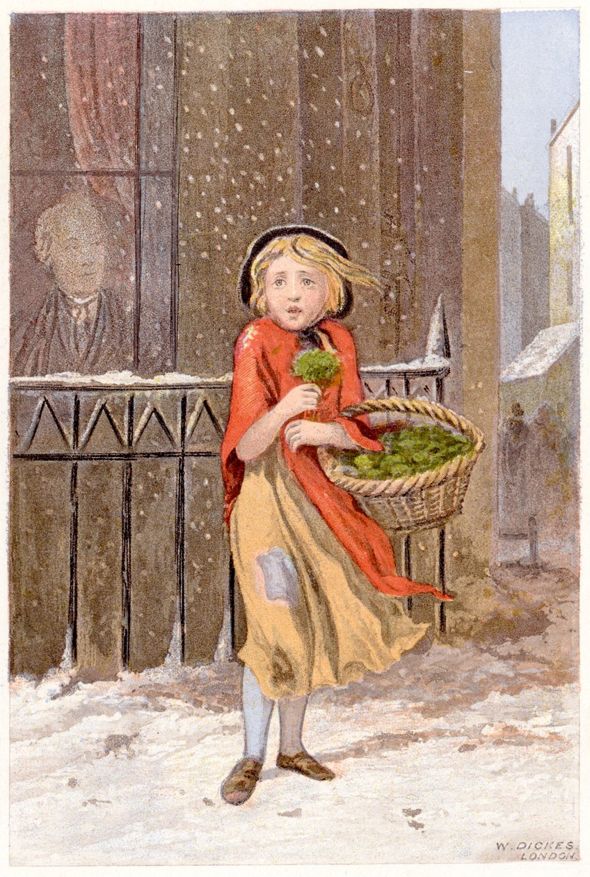 Vesikrassin myyjä, c1880 tekijältä Unbekannt