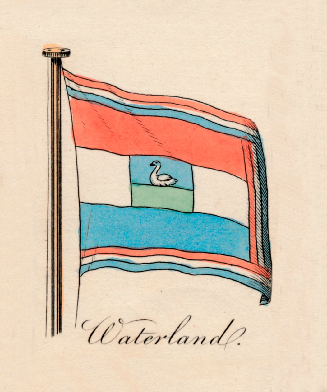 Waterland, 1838 tekijältä Unbekannt