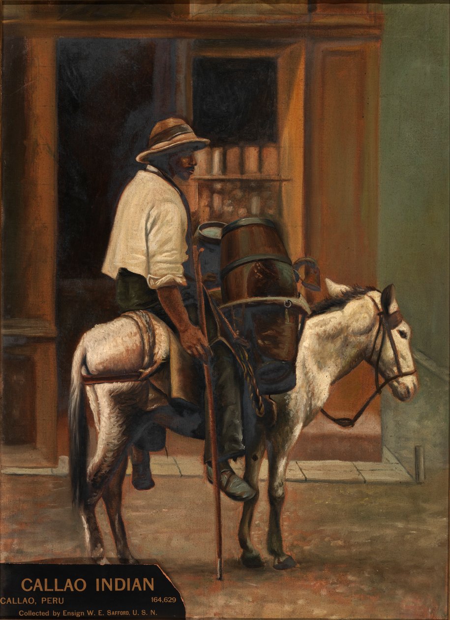 Waterman of Callao, n. 1890-1892. tekijältä Unbekannt