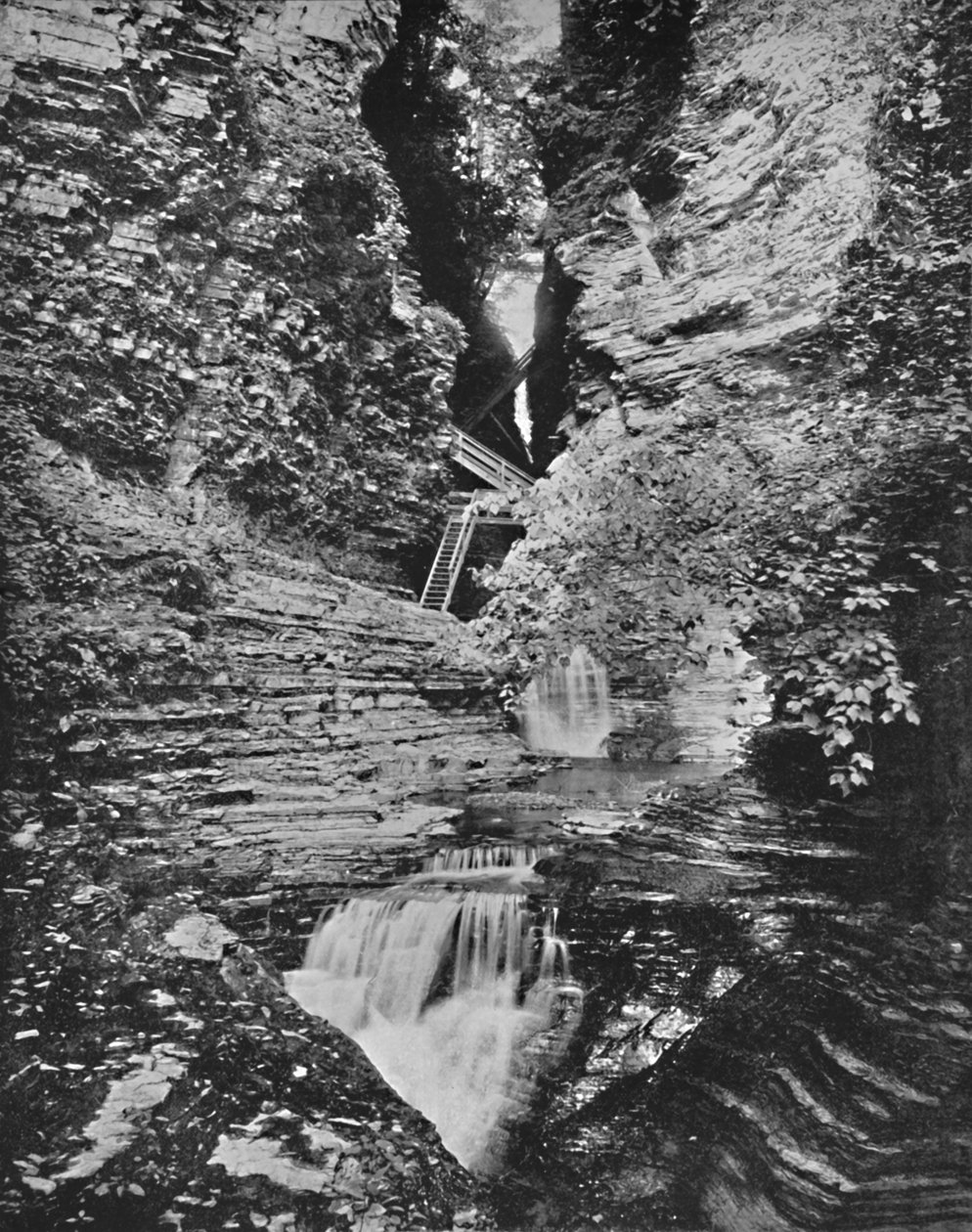 Watkins Glen, 1800-luku tekijältä Unbekannt