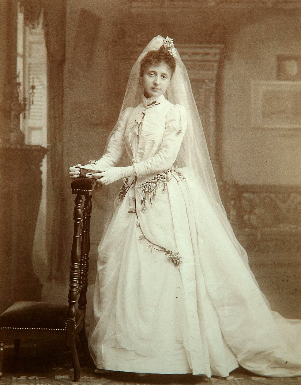 Häämuotokuva, 1880-luku tekijältä Unbekannt