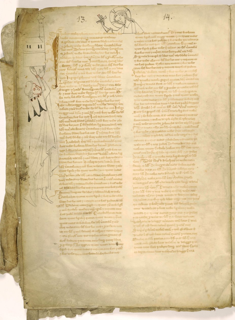 Welf I, Baijerin herttua Codex maior traditionum Weingartensium -kokoelmasta tekijältä Unbekannt