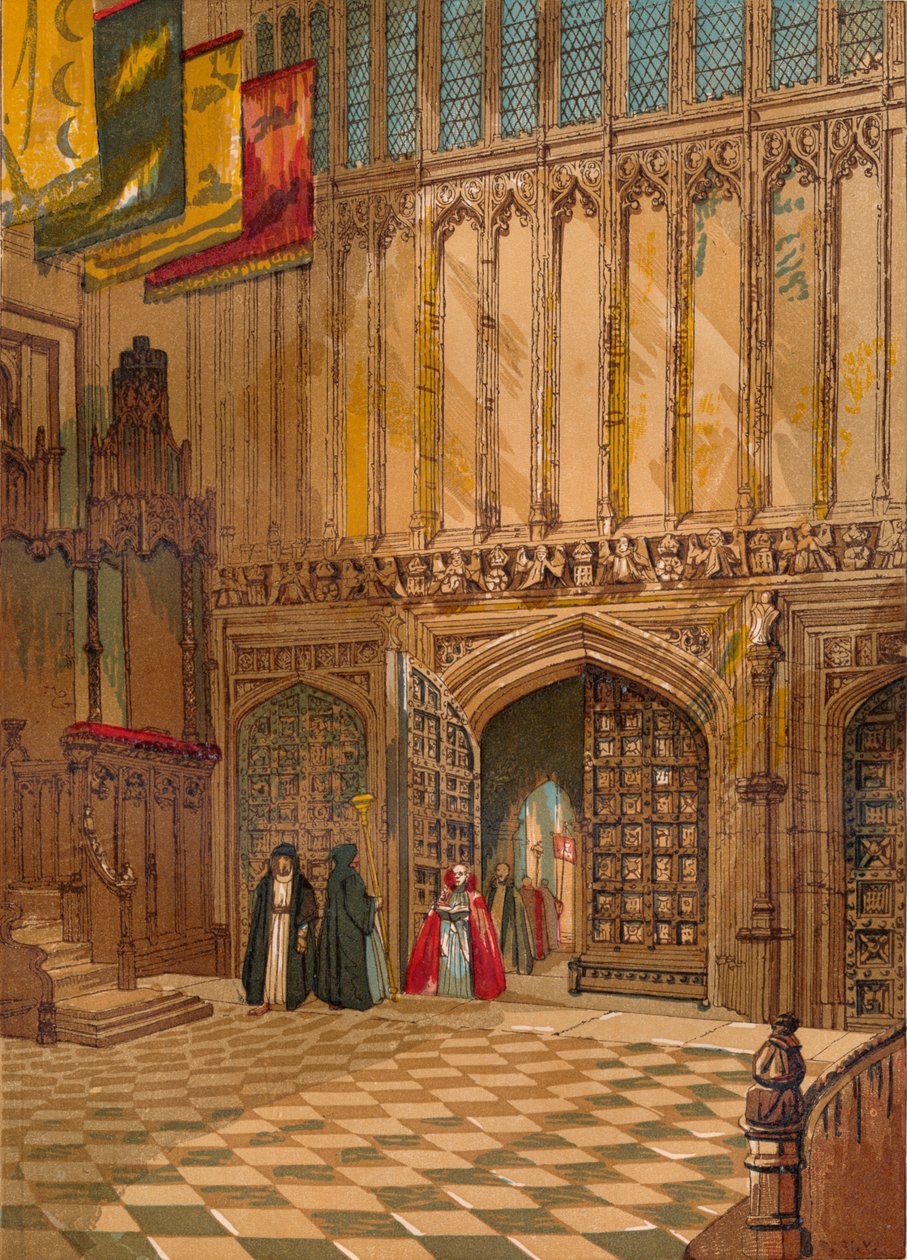 Westminster Abbey. - Henry The Sevenths Chapel, c1845, 1864 tekijältä Unbekannt