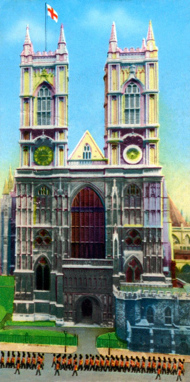 Westminster Abbey, Lontoo, 1900-luku tekijältä Unbekannt