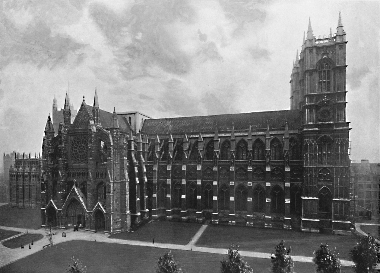 Westminster Abbey, 1896 tekijältä Unbekannt