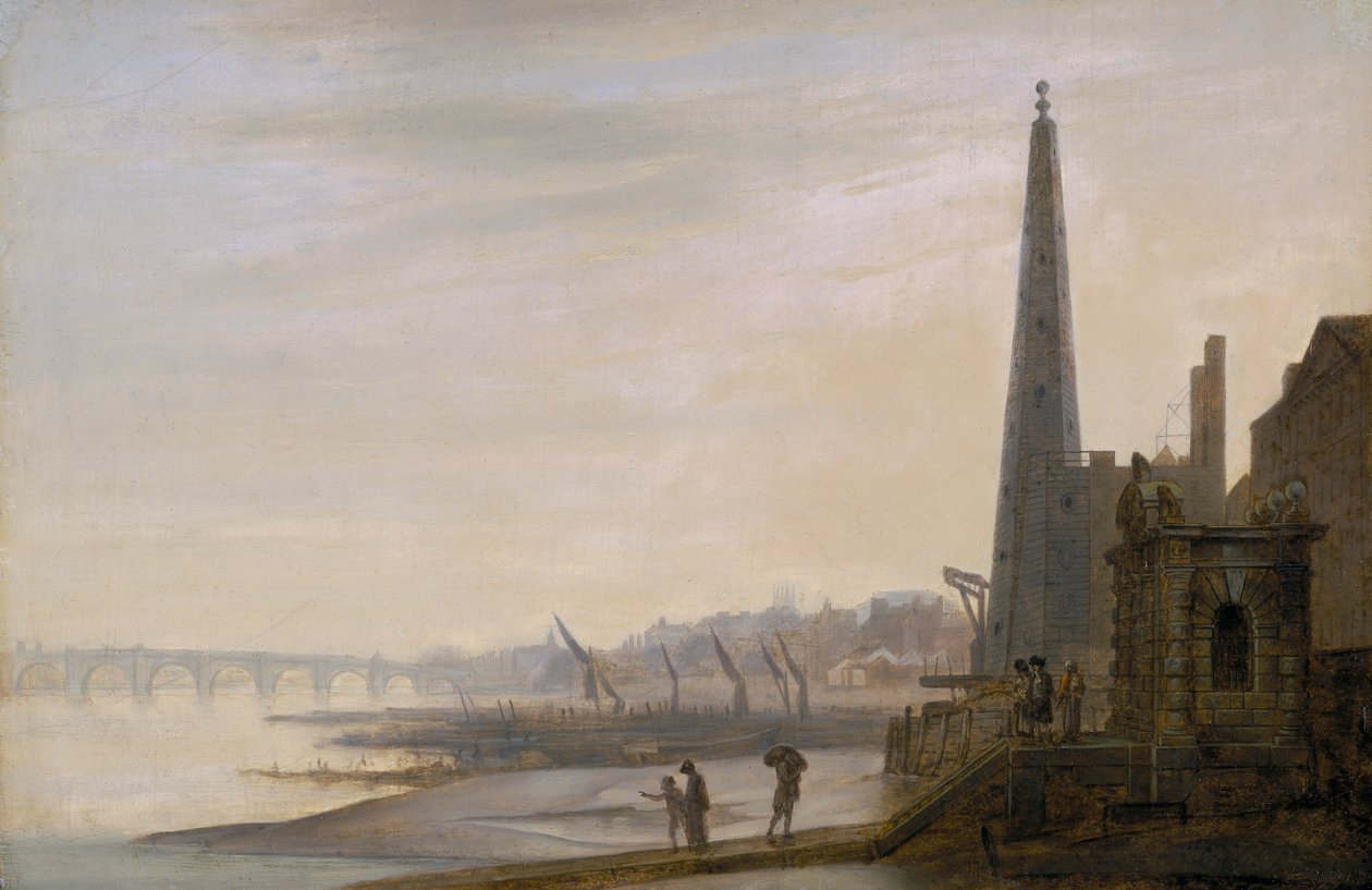 "Westminster York Stairsista", n. 1780 tekijältä Unbekannt