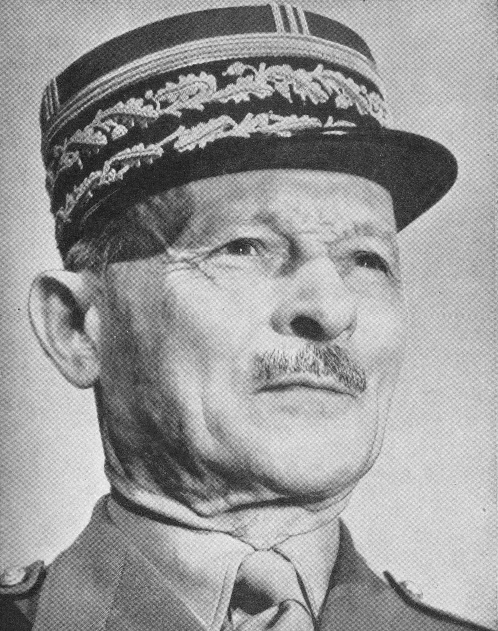 Weygand korvaa Gamelinin, 1940, 1940 tekijältä Unbekannt