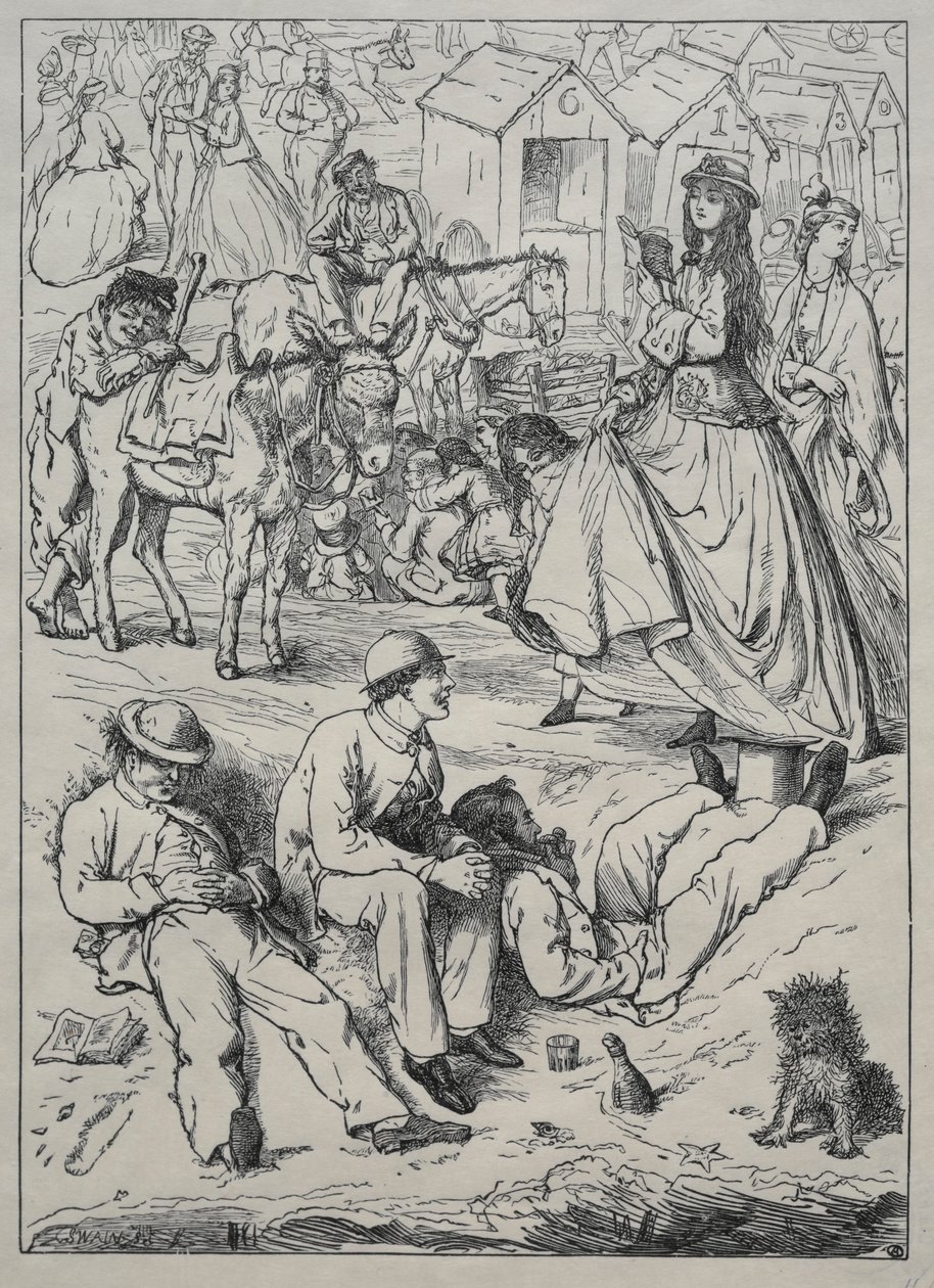 Mitä teimme meren rannalla - ei mitään, 1862. tekijältä Unbekannt