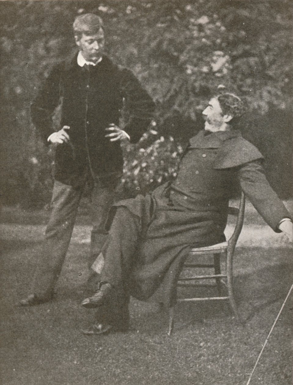 Whistler ja Menpes, c1885, 1904. tekijältä Unbekannt