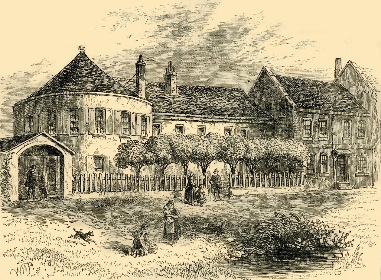 White Conduit House noin 1820, c1872. tekijältä Unbekannt