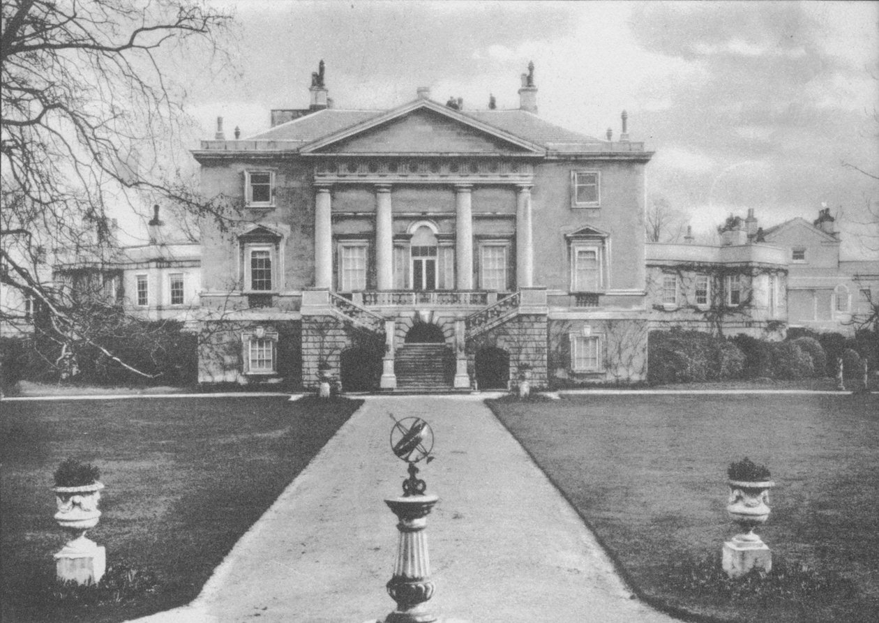 White Lodge, kuningatar Marian koti ennen avioliittoaan ja Edward VIII:n syntymäpaikka, 1936 tekijältä Unbekannt