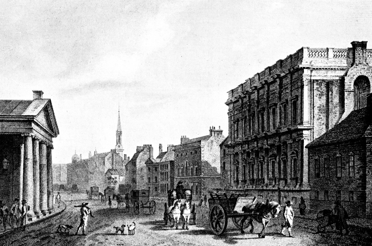 Whitehall, 1700-luku, n. 1902-1905 tekijältä Unbekannt