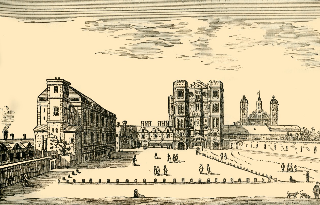 Whitehall noin 1650, 1881. tekijältä Unbekannt