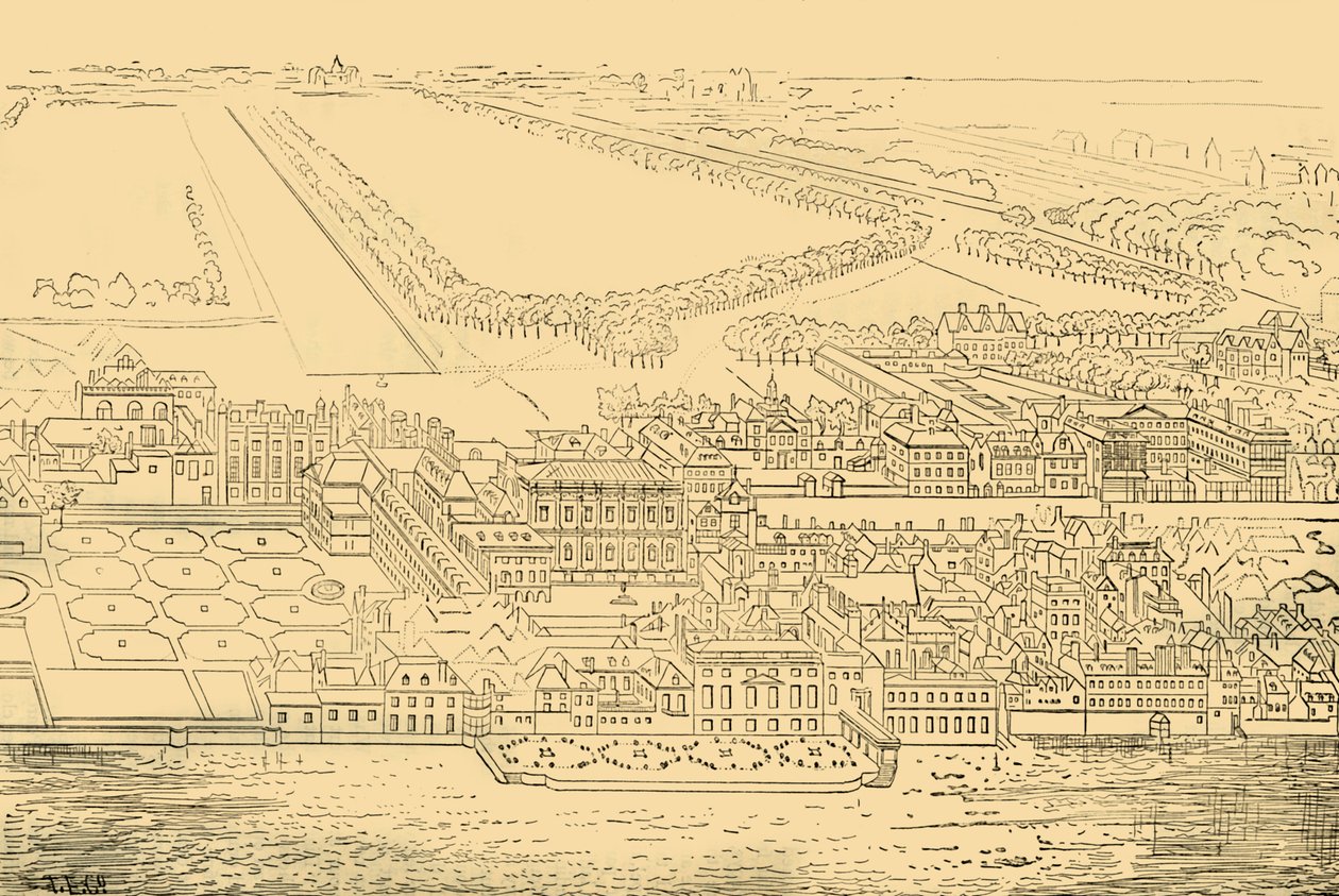 Whitehall, joelta, 1881. tekijältä Unbekannt