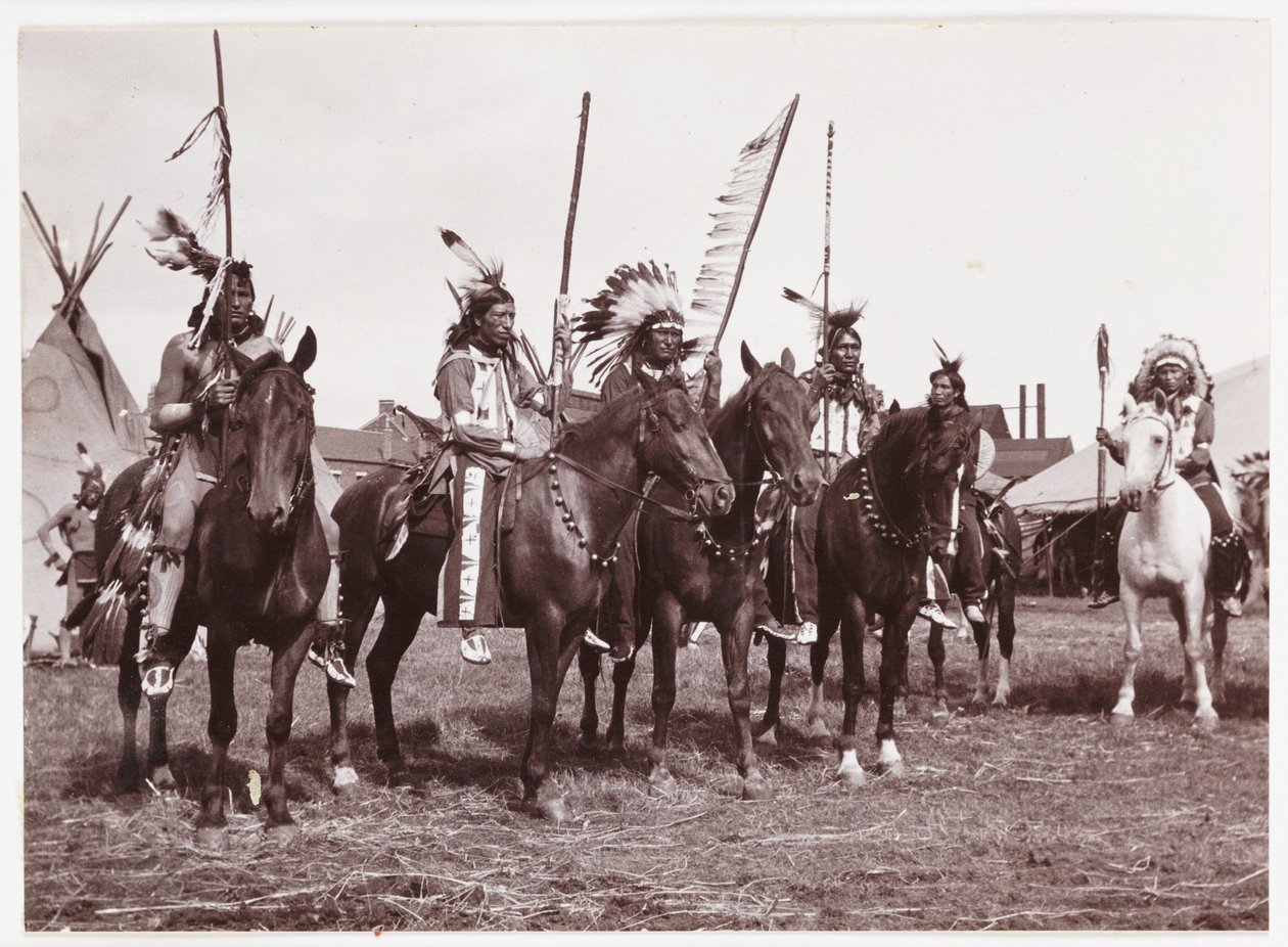 Villin lännen show, vuodelta 1905 tekijältä Unbekannt