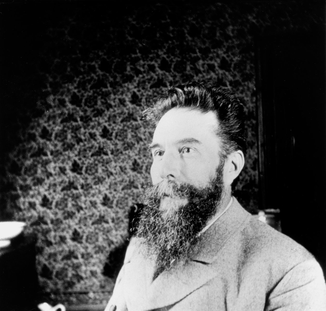 Wilhelm Conrad Roentgen, saksalainen fyysikko, n. 1900 tekijältä Unbekannt