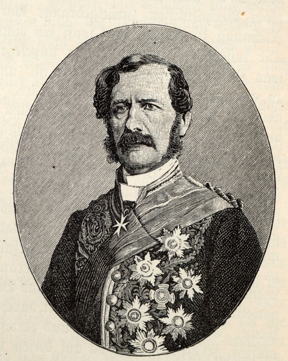 Wilhelm Freiherr von Schleinitz 1794-1856. tekijältä Unbekannt