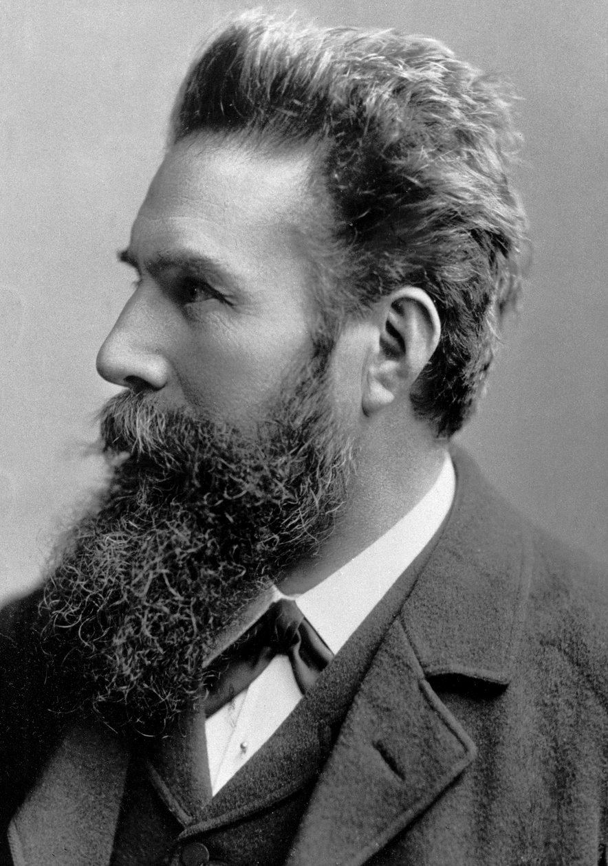 Wilhelm Konrad von Roentgen, saksalainen fyysikko, 1901 tekijältä Unbekannt