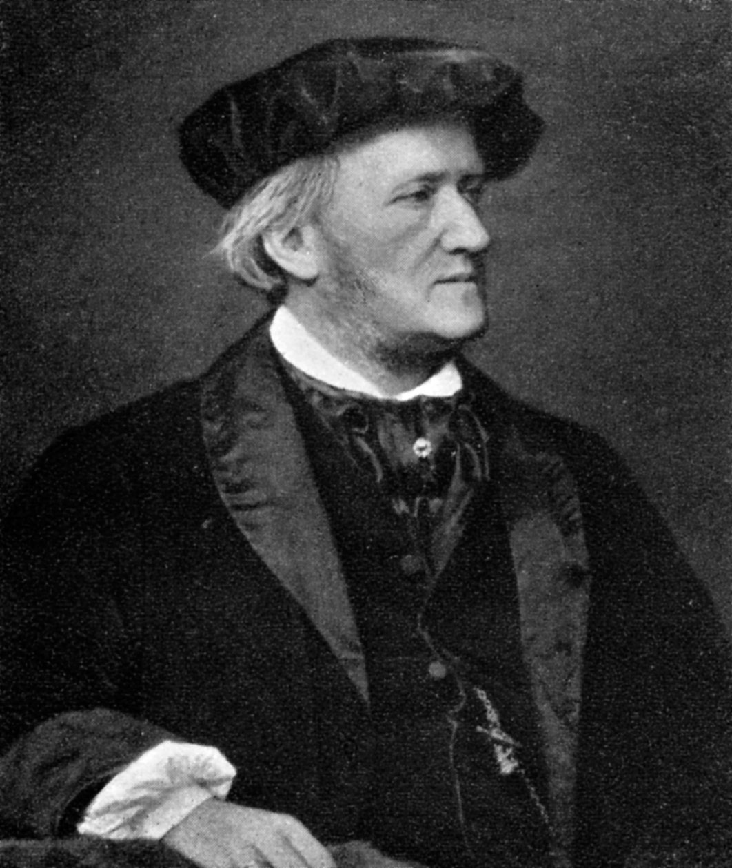 Wilhelm Richard Wagner, 1813-1883, saksalainen säveltäjä, kapellimestari, musiikin teoreetikko, 1909 tekijältä Unbekannt
