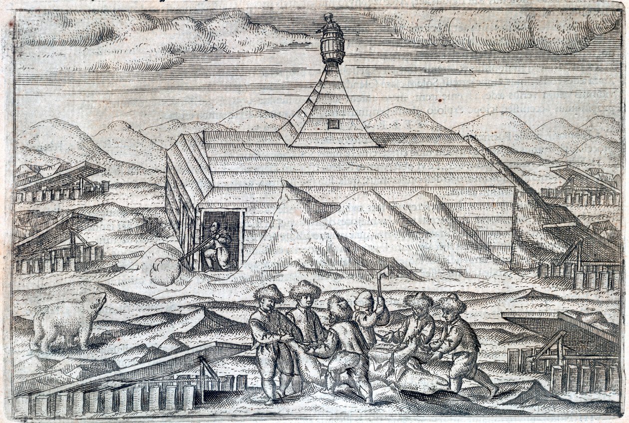 William Barentsin arktinen retkikunta, 1596-1597 1598 tekijältä Unbekannt