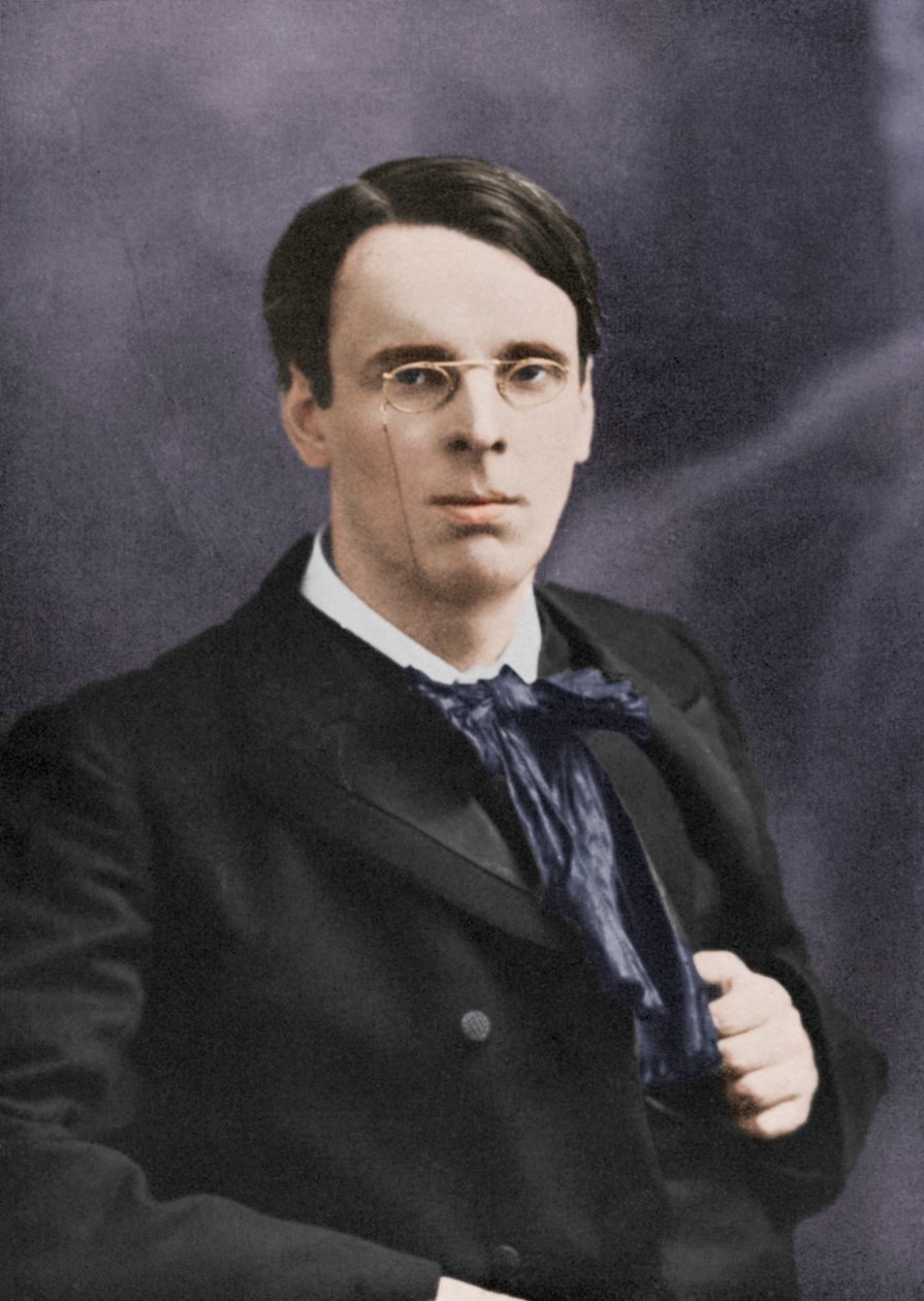 William Butler Yeats, irlantilainen runoilija ja näytelmäkirjailija, 1900-luku tekijältä Unbekannt