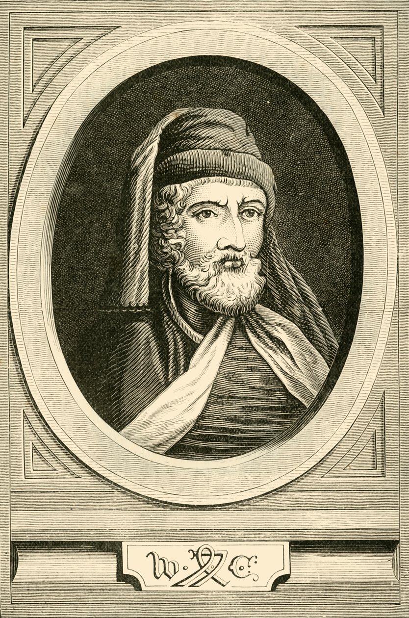 William Caxton, c1422-c1491, 1890. tekijältä Unbekannt