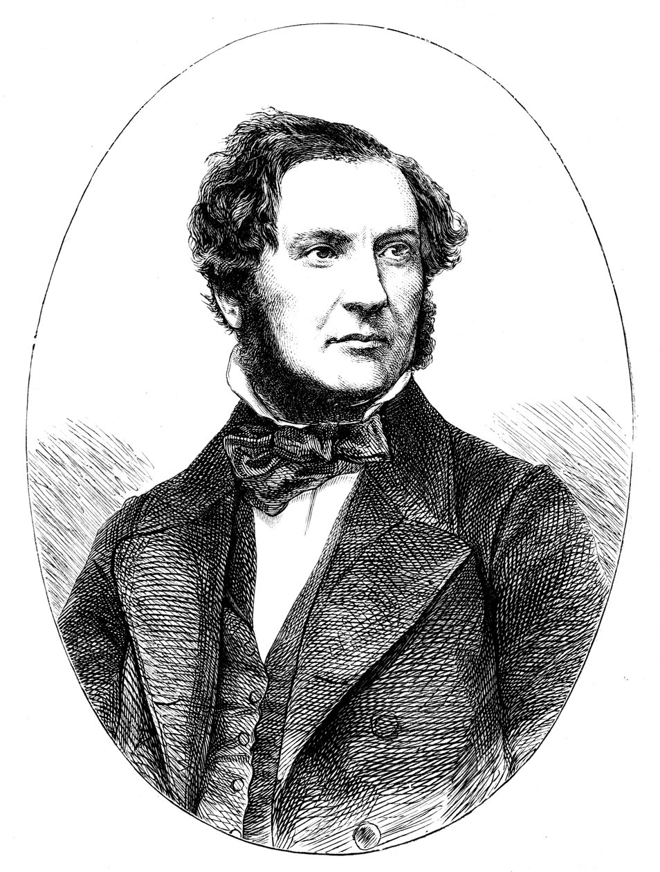 William Ewart Gladstone, Britannian liberaalivaltiomies ja pääministeri, 1855 tekijältä Unbekannt