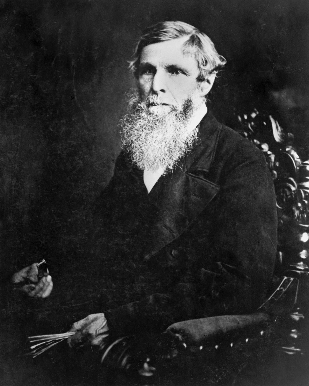 William Froude, englantilainen insinööri ja laivaston arkkitehti, n. 1870 tekijältä Unbekannt