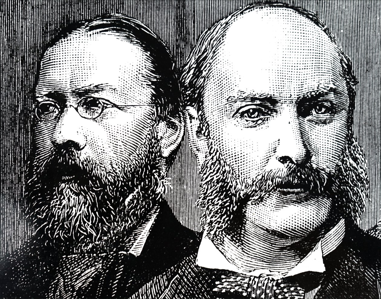 William Henry Preece ja John William Strutt. tekijältä Unbekannt