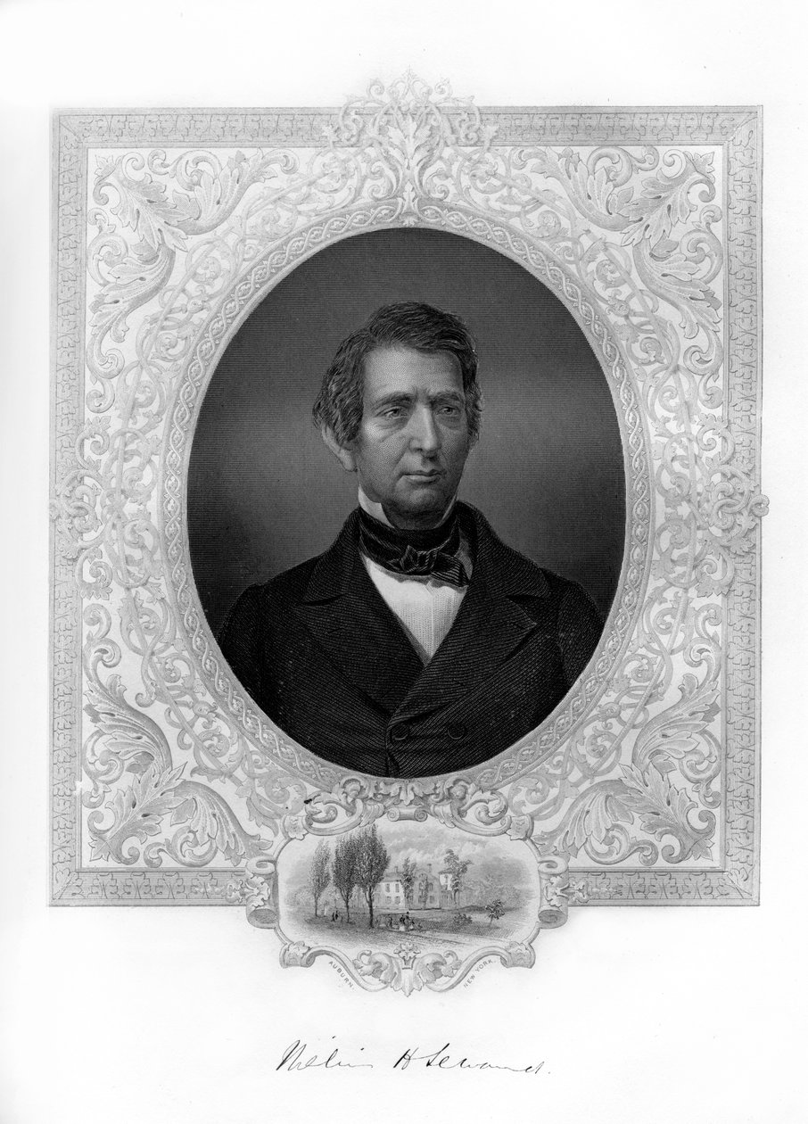 William Henry Seward, Yhdysvaltain ulkoministeri Lincolnin ja Johnsonin aikana, 1862-1867 tekijältä Unbekannt