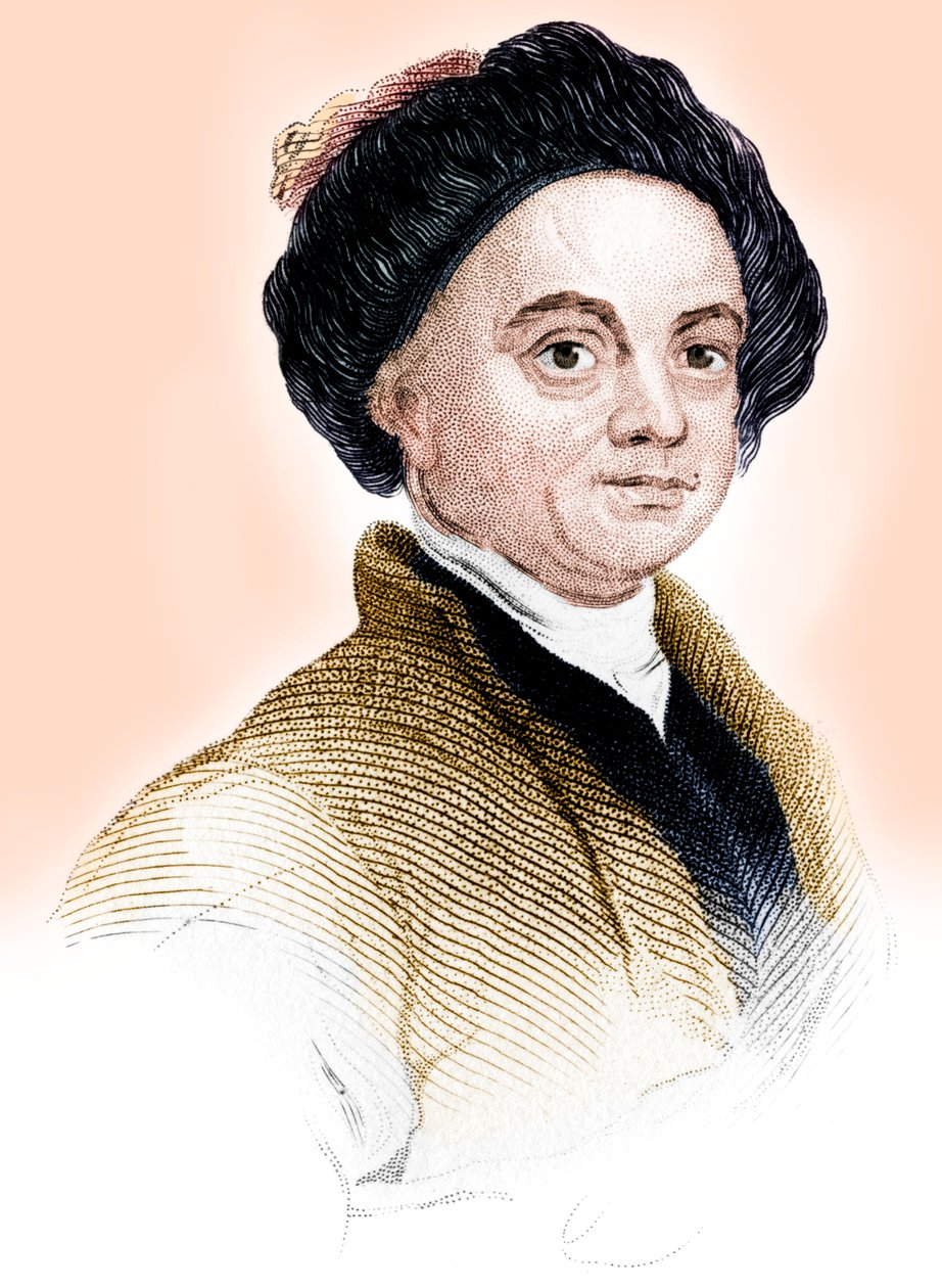 William Hogarth, 1700-luvun englantilainen taidemaalari, grafiikka, satiiri ja sarjakuvapiirtäjä, 1850 tekijältä Unbekannt