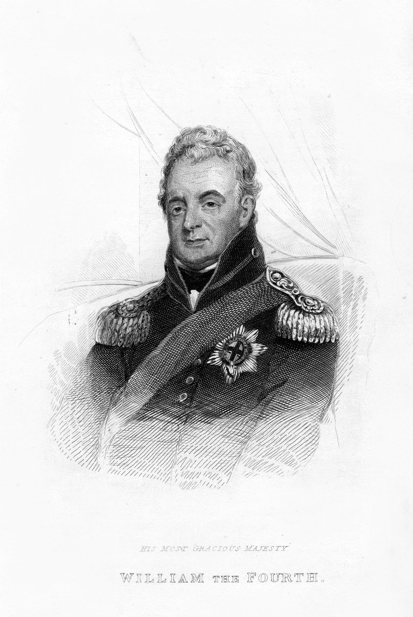 Vilhelm IV, 1800-luku tekijältä Unbekannt