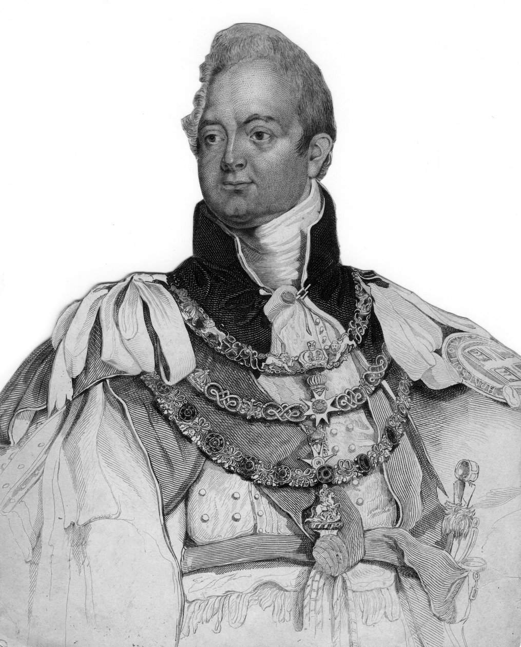 William IV Yhdistyneestä kuningaskunnasta, 1800-luku tekijältä Unbekannt