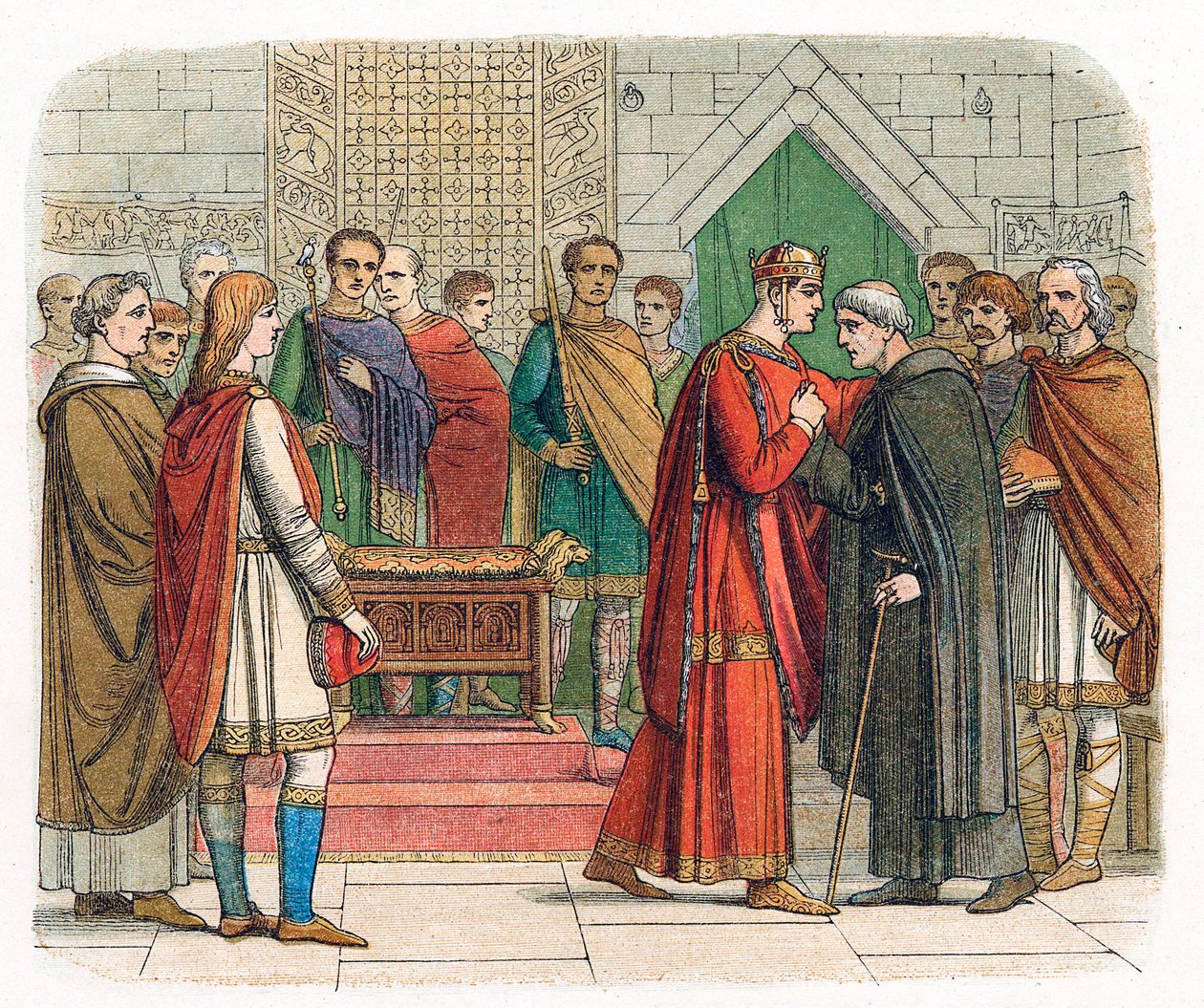 William I, Valloittaja, Englannin kuningas, c1067 1800-luku tekijältä Unbekannt