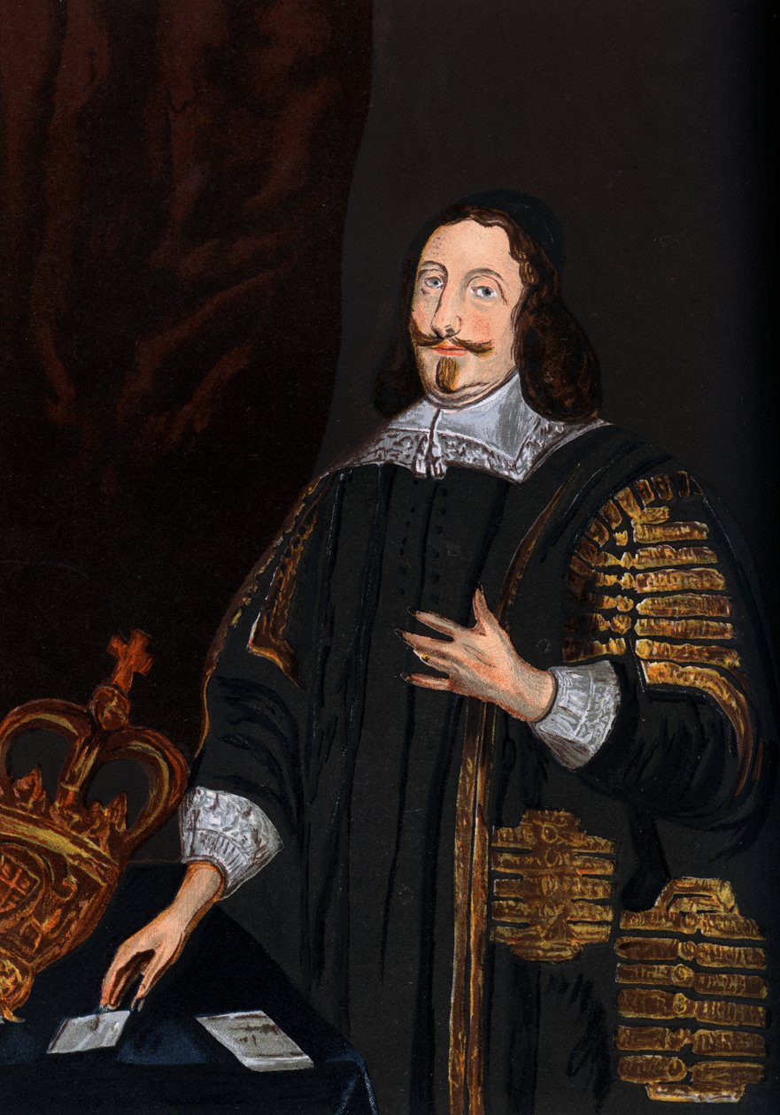 William Lenthall, alahuoneen puhemies, c1642 1893 tekijältä Unbekannt