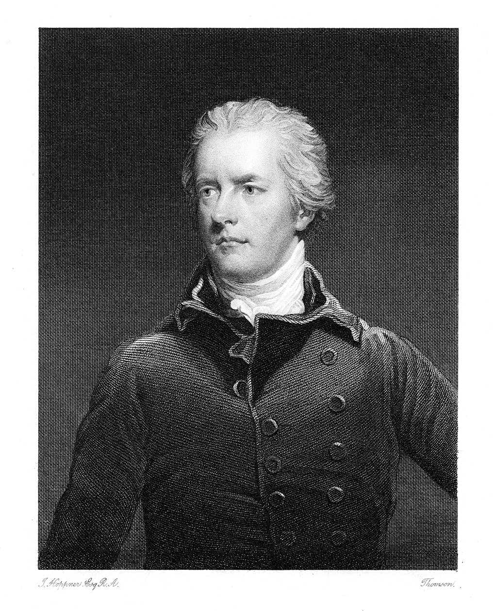 William Pitt nuorempi, brittiläinen valtiomies tekijältä Unbekannt