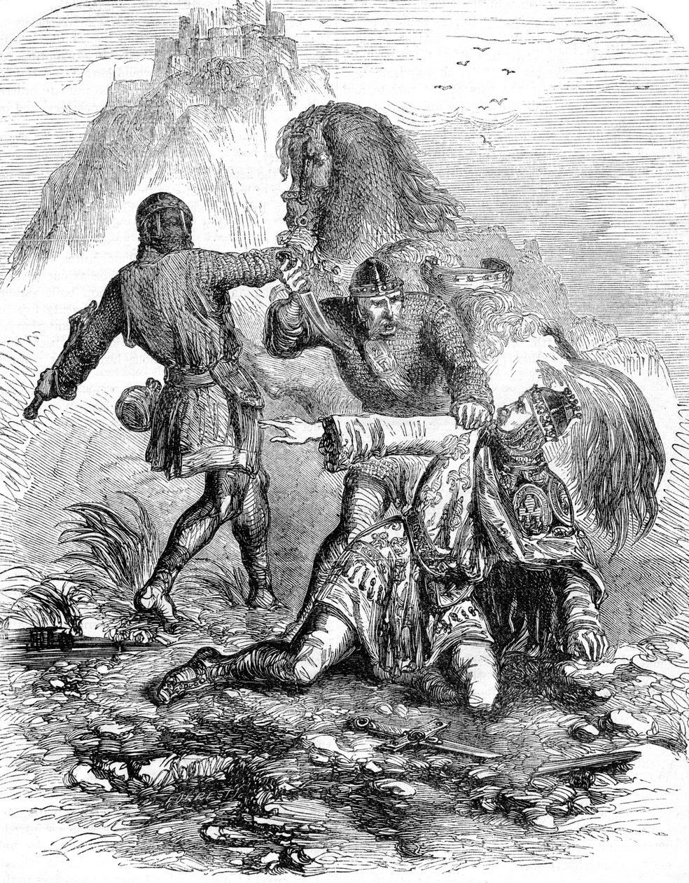 William Rufus ja sotilas tekijältä Unbekannt