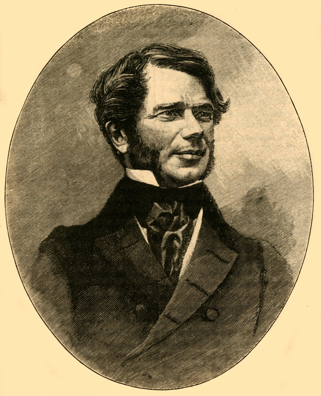 William Smith OBrien, irlantilainen kansallismielinen kapinallinen ja poliitikko, c1848 c1890. tekijältä Unbekannt