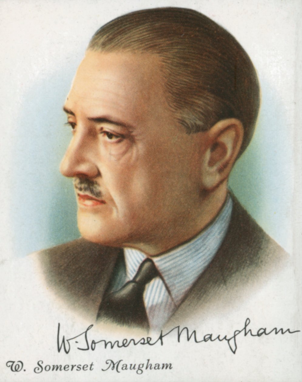 William Somerset Maugham, brittiläinen romaanien, näytelmien ja novellien kirjailija, 1927 tekijältä Unbekannt