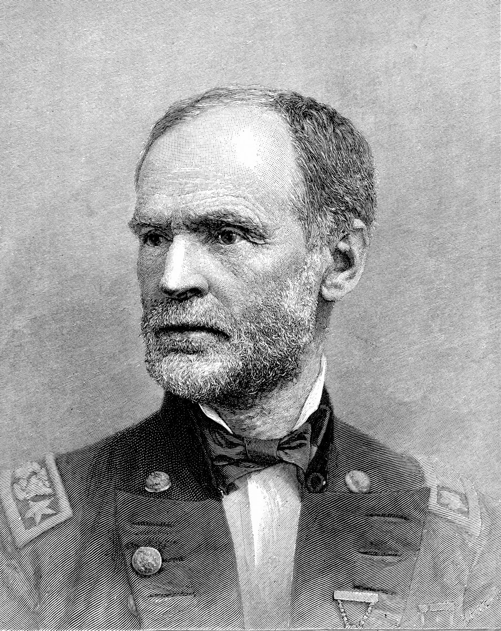 William Tecumseh Sherman, yhdysvaltalainen sotilas tekijältä Unbekannt