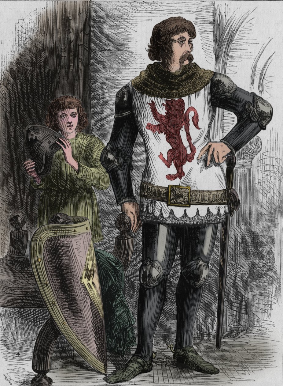 William Wallace, c1270-1305, c1880 tekijältä Unbekannt
