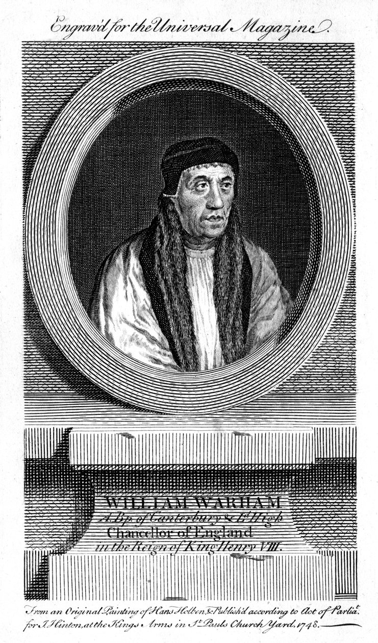 William Warham, Canterburyn arkkipiispa, 1748 tekijältä Unbekannt