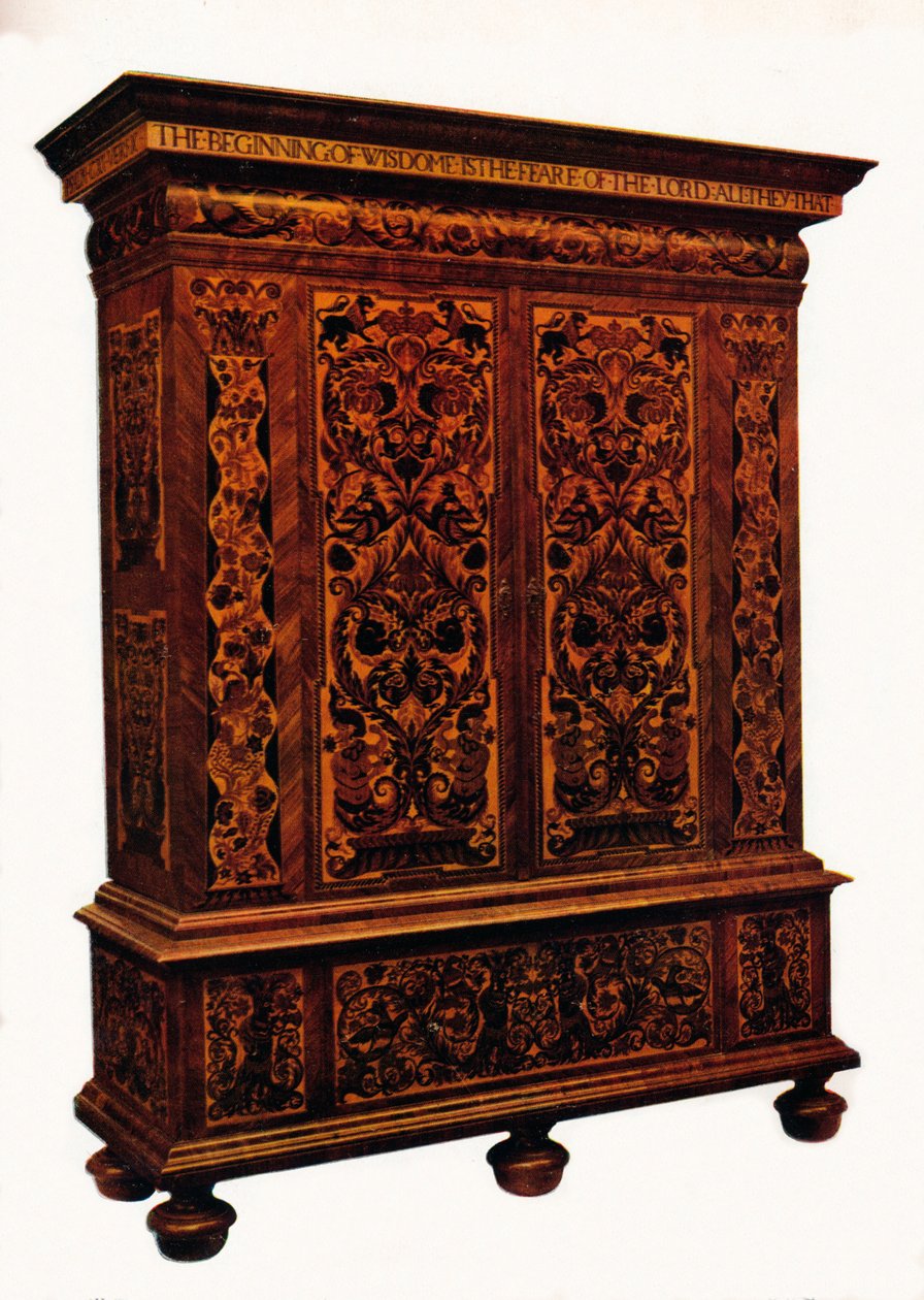 William ja Mary Marquetry Cabinet, c1690, 1925 tekijältä Unbekannt